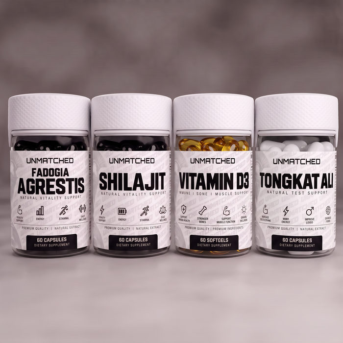 Four-Part Male Vitality & Wellness Stack